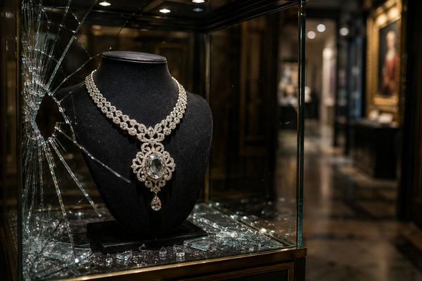 673 elmaslı Kraliçe Nazli kolyesi Viyana'da çalındı