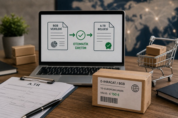 AB e-ihracatında elektronik A.TR: 150 avroya kadar kolaylık