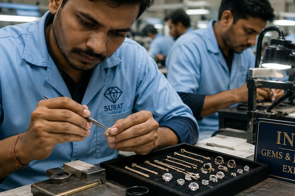 Hindistan ham elmas ticaretinde vergi muafiyetiyle yeni merkez olmayı hedefliyor