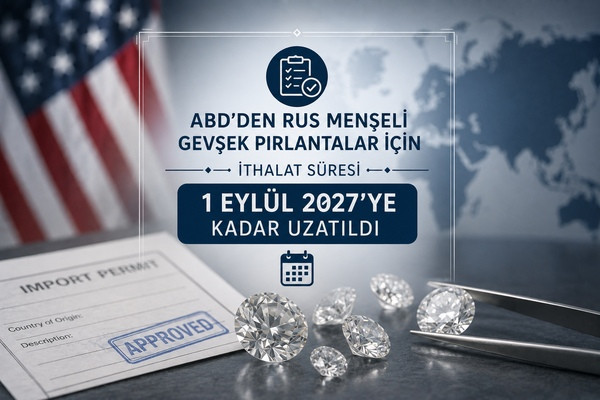 ABD, eski Rus pırlantalarına ithalat süresini 2027'ye uzattı