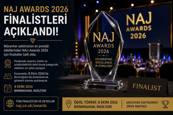 NAJ Awards 2026 finalistleri açıklandı: ödüller 8 Ekim'de Birmingham'da