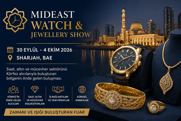 Sharjah’daki Mideast Watch & Jewellery Show eylül sonunda yeniden açılacak