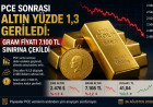 PCE sonrası altın yüzde 1,3 geriledi: gram fiyatı 7.100 TL sınırına çekildi