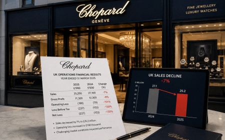 Chopard’ın İngiltere satışları yüzde 7 gerilerken işletme zararı büyüdü