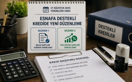 Esnafa kredi kolaylığı: vergi ve SGK borcu engeli yumuşadı