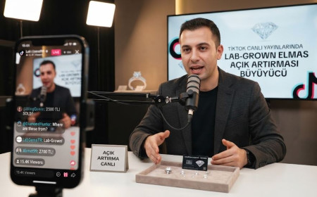 TikTok canlı yayınlarında lab-grown elmas açık artırması büyüyor