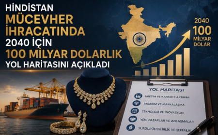 Hindistan mücevher ihracatında 2040 için 100 milyar dolarlık yol haritasını açıkladı
