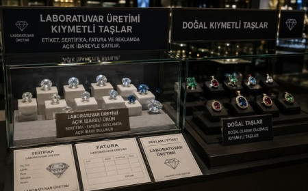 Lab-grown taşlarda ayrı vitrin zorunluluğu kuyumcu mağazalarını yeniden düzenliyor