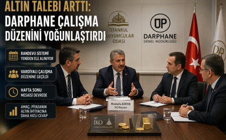 Altın talebi arttı: Darphane çalışma düzenini yoğun