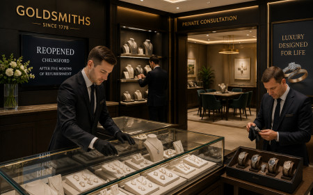 Goldsmiths Chelmsford mağazasını beş aylık yenilemenin ardından yeniden açtı