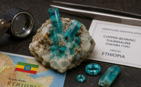 Etiyopya yeni Paraiba turmalin kaynağı olarak doğrulandı