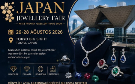 Japan Jewellery Fair için üç günlük geri sayım başladı