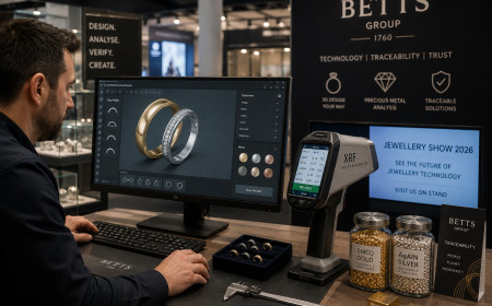 Betts Group 3D alyans tasarımını ve metal analiz teknolojisini fuara taşıyor