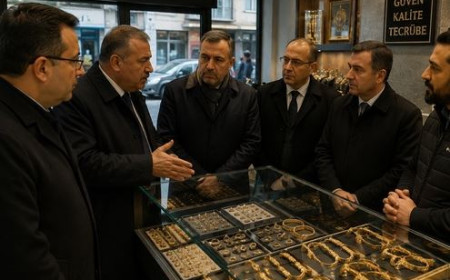 Fatih'teki soygun sonrası İKO, Moda Kuyumcusu'nu ziyaret etti