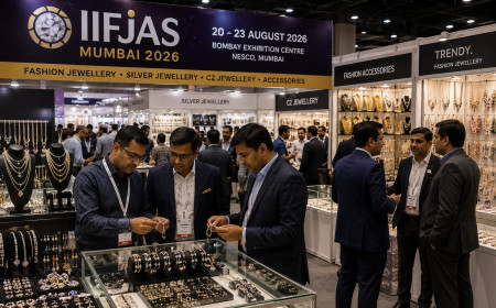 IIFJAS Mumbai 2026 bugün açıldı: Moda takı ve aksesuar ticareti buluştu