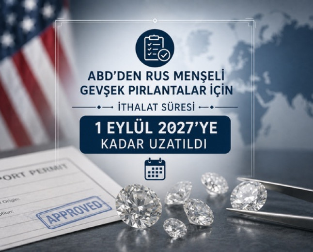 ABD, eski Rus pırlantalarına ithalat süresini 2027'ye uzattı