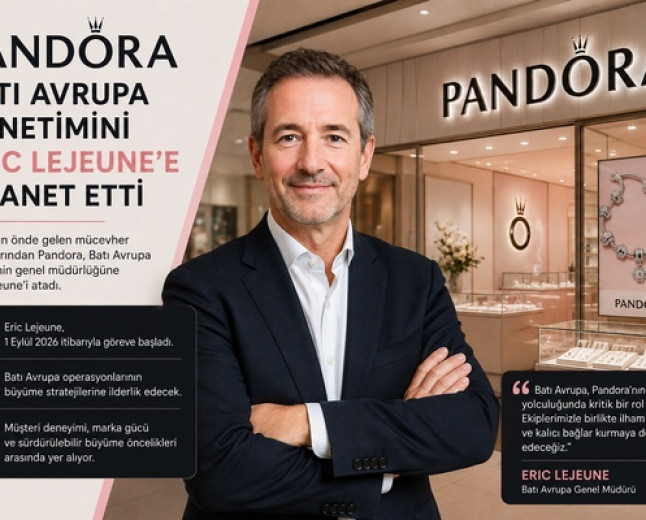Pandora Batı Avrupa yönetimini Eric Lejeune'e emanet etti