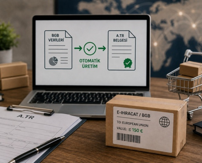 AB e-ihracatında elektronik A.TR: 150 avroya kadar kolaylık