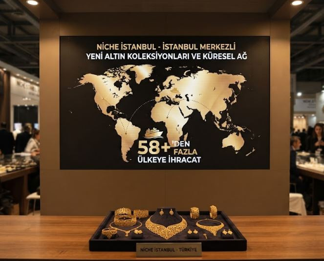Niche Istanbul Vicenzaoro’da 58 ülkelik ihracat ağını öne çıkarıyor