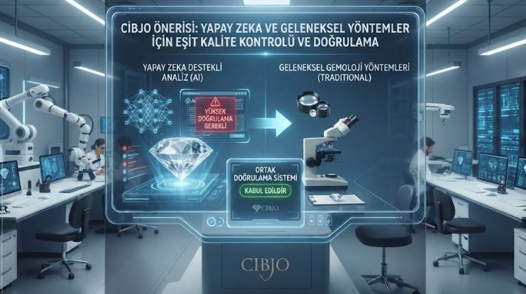 CIBJO gemoloji raporlarında yapay zekâ için hesap verebilirlik istedi