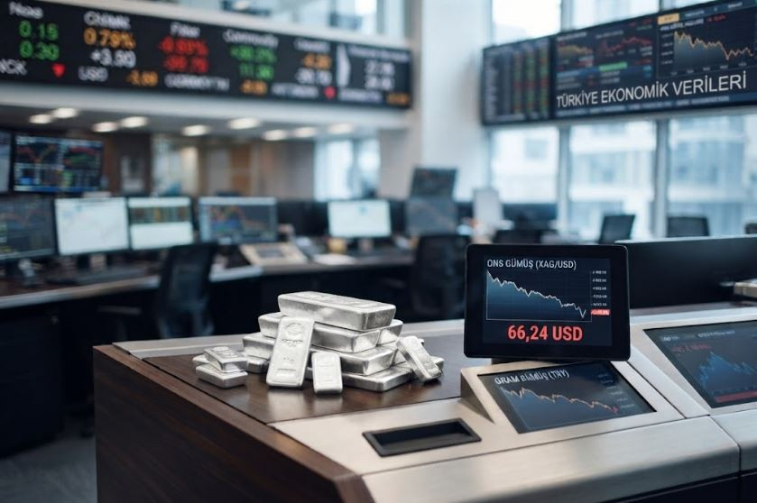 Gümüş 66 dolar çevresinde direniyor: Gramda 103 TL referansı