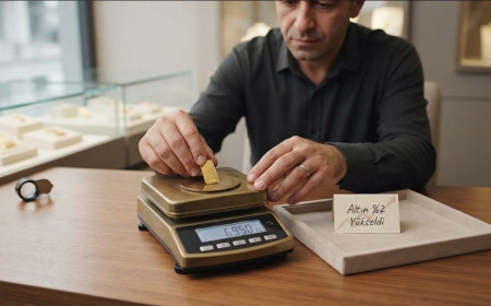 Altın %2 yükseldi; teorik gram 6.950 TL çevresine çıktı