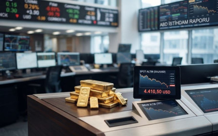 Fed faiz artışı ihtimali altını baskıladı: Ons 4.410 dolarda