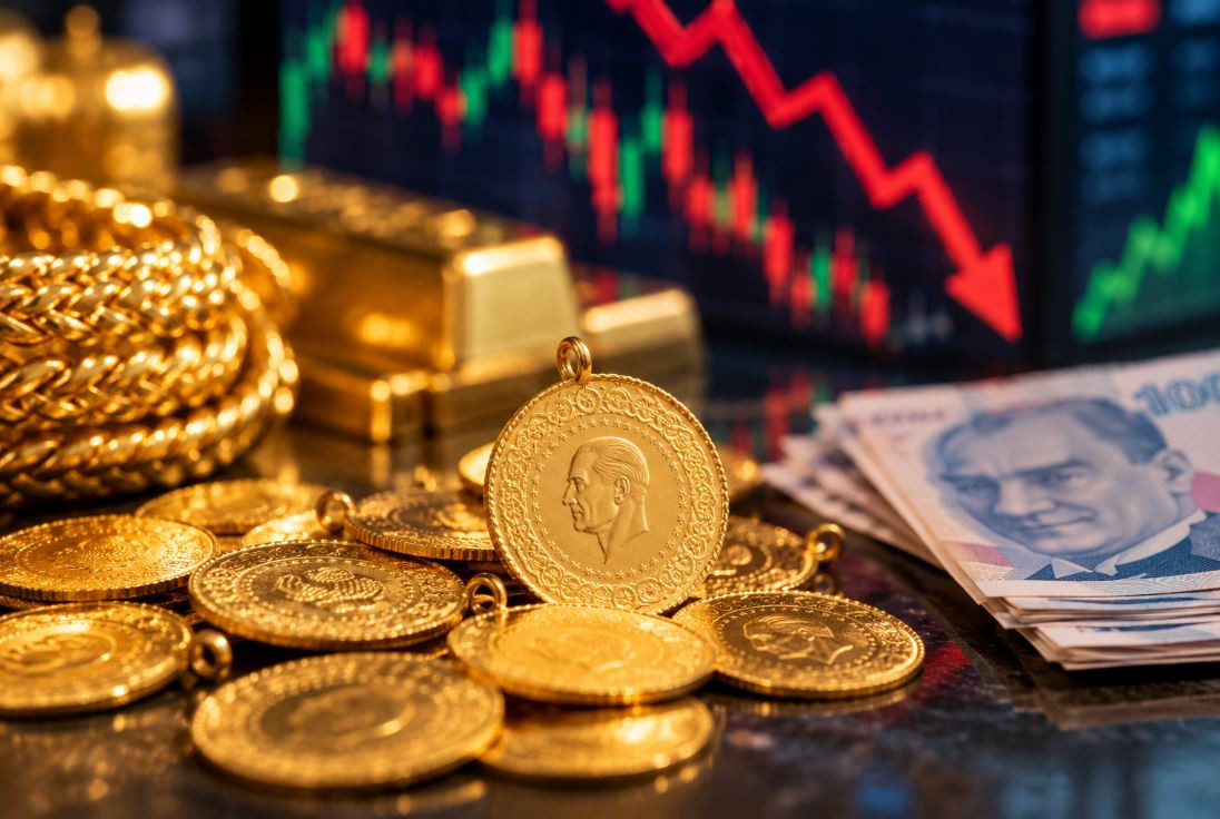 Gram altın haftaya gerileyerek başladı: Kur desteği kaybı sınırladı