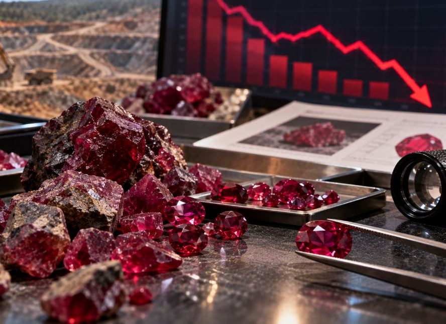 Gemfields geliri 106 milyon dolara çıktı, yakutta değer düşüklüğü yazdı