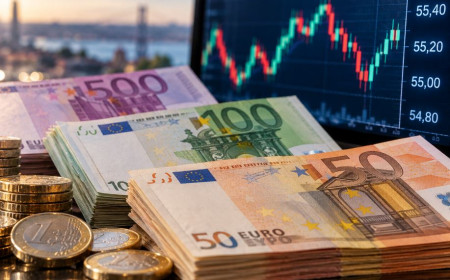 Euro/TL 18:30 itibarıyla 55,1 lira bölgesinde seyretti