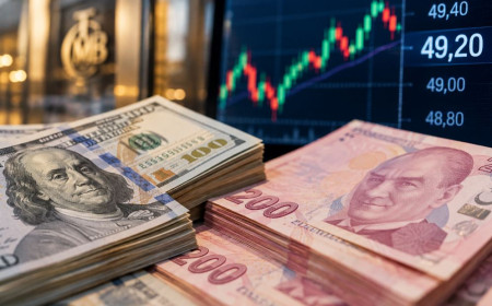 Dolar/TL 18:30 itibarıyla 49,20 lira çevresinde kaldı