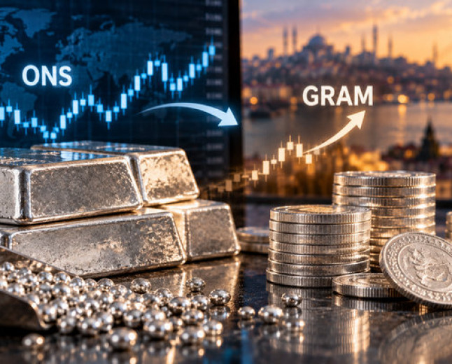 Gümüşte akşam geri çekilmesi: Ons ile gram neden ayrışabiliyor?